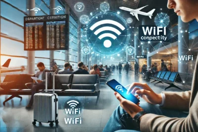 Conectarse a WiFi en los Aeropuertos