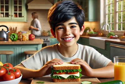 Recetas de sándwiches saludables para niños​