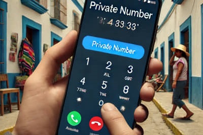 como hacer una llamada privada desde mi celular