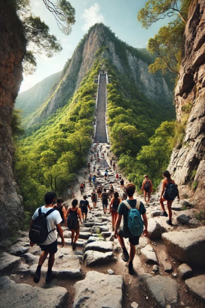 como subir al cerro del tepozteco